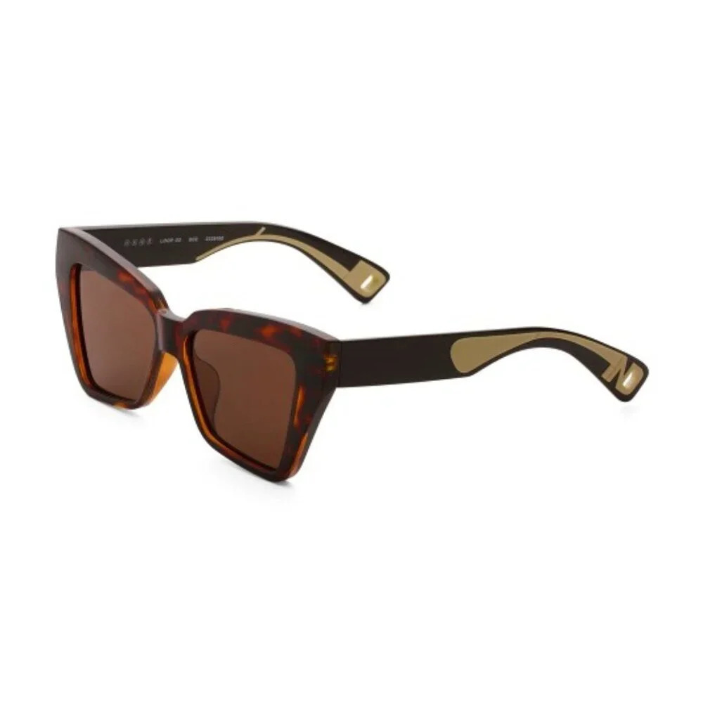 INDESCRATCHABLE Loop Sunglasses Brown